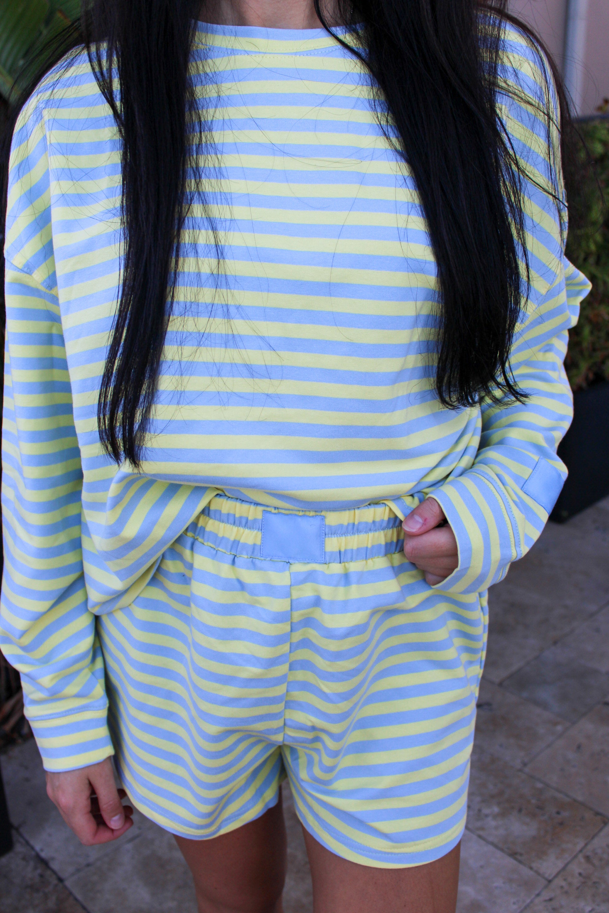 LEMON STRIPE SET
