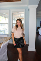 BOW TIED DETAIL SWEATER